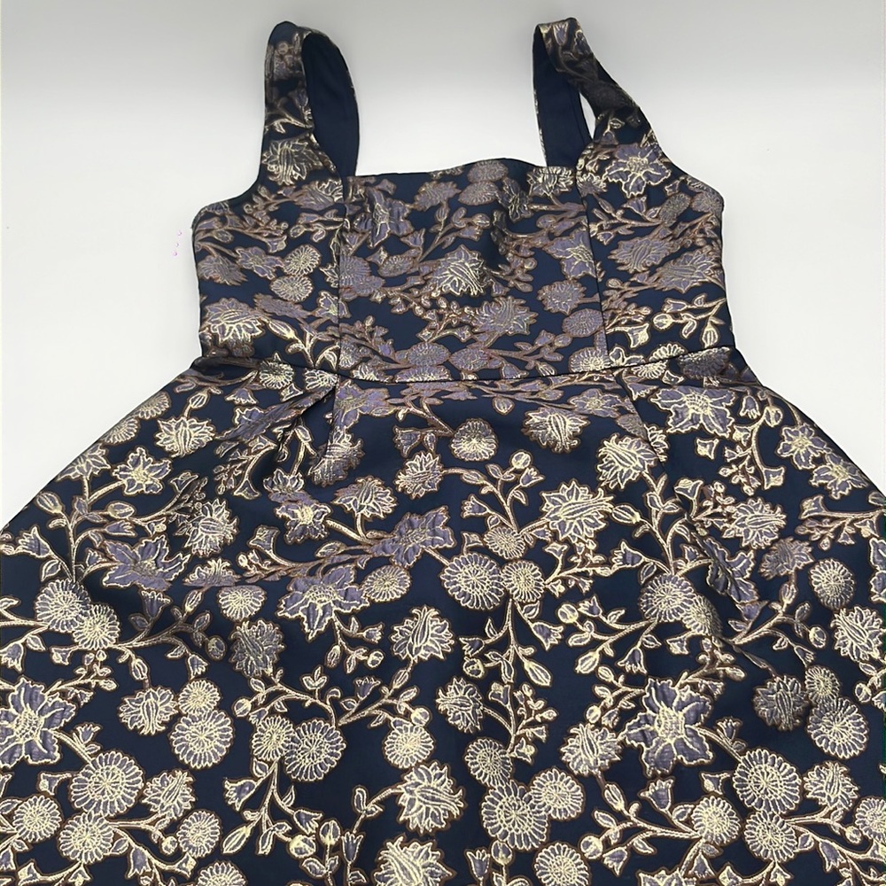 Custom Francesca’s Brocade Formal Dress